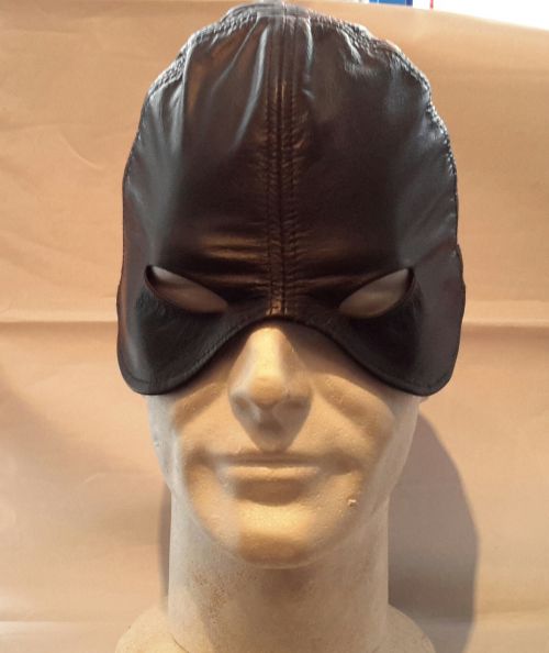 Soft Leather Executioner Hood